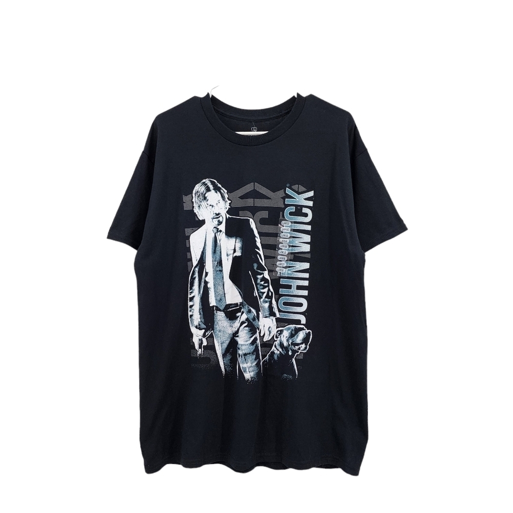 Ripple Junction X John Wick Men's Cotton Short Sleeves Graphic Tee - L